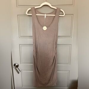 Pink Blush boutique maternity dress